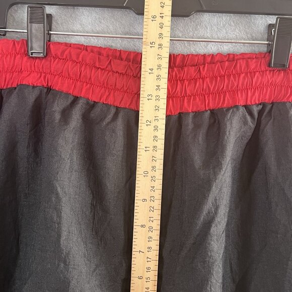 Vintage Champion Big Logo Windbreaker Athletic Gym Shorts Men Sz XL Black - Picture 7 of 10